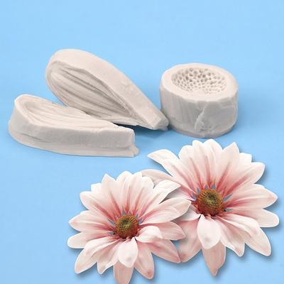 3 szt. Daisy Wild Chrysanthemum silikonowa forma do pieczenia ciasta Sugarcraft czekoladowe babeczki żywiczne narzędzia narzędzia do dekorowania fondantem