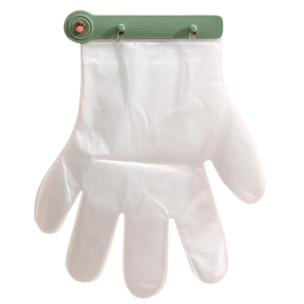 Fixed Clip Disposable Glove Rack Organizer Wall Mounted Glove Dispenser Easy To Install Glove Storage Rack with plastic Gloves