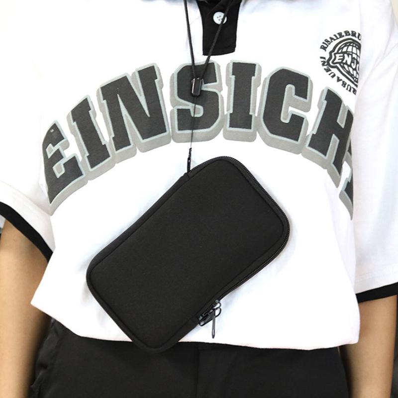 Neoprene Mobile Earphone Storage Case Carrying Hard Bag Box Case For Headphone Accessories Earbuds Memory Card USB Cable