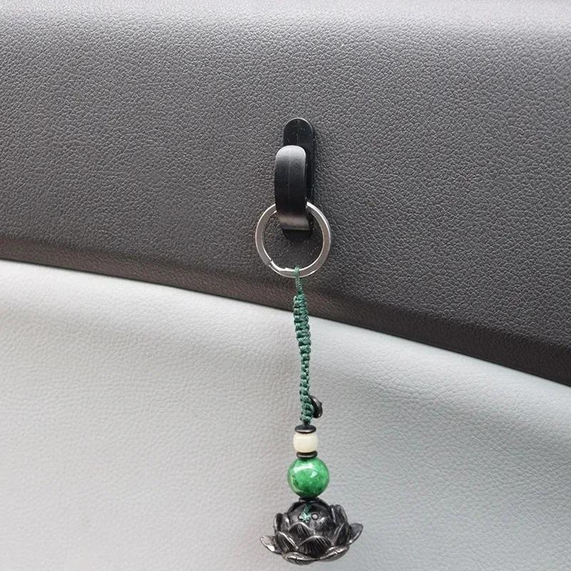 Auto-Klebehaken-Clips, kleiner Mini-Halter, selbstklebende Aufbewahrung, Auto-Organizer, Ornamente, Kleiderbügel, Müllsack, Innenausstattung