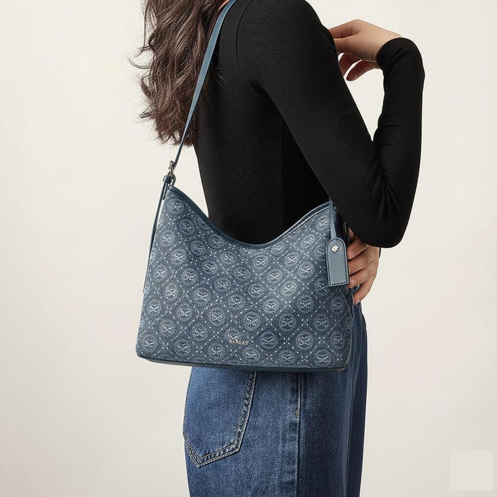 St&Sat Shoulder Bag, Crossbody Bag, Large Capacity Tote Bag, Commuter Bag