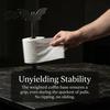 Gothic Bat Paper Towel Holder Bat-shaped Holder, Matte Black Metal Creative Halloween Party Supplies Vertical Tissue Stand, for Kitchen And
