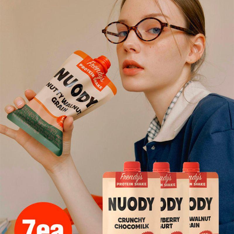 

[1-тижневий план/7 штук] Дієтичний протеїновий коктейль (Шоколадне молоко/Зерно волоського горіха/Полуничний йогурт) Strawberry Yogurt (7 pieces)