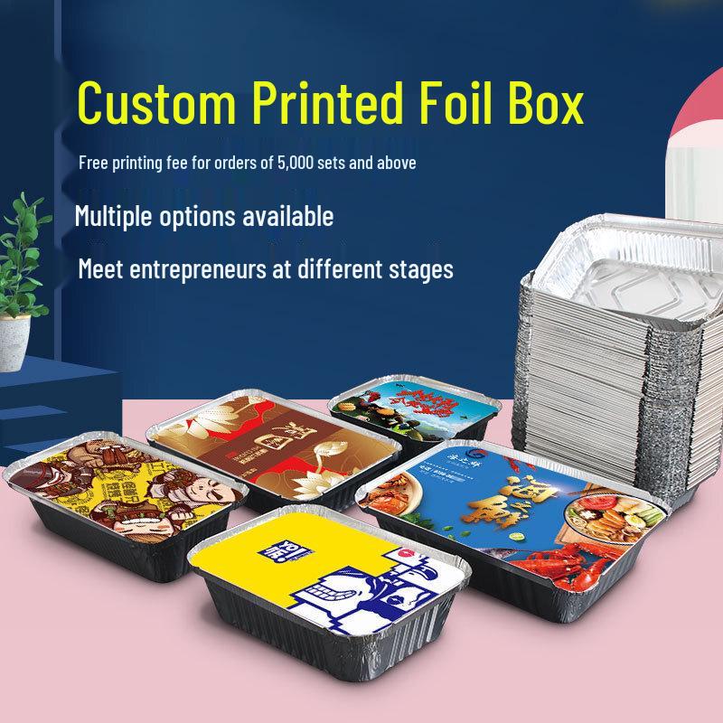 Disposable Aluminum Foil Food Containers