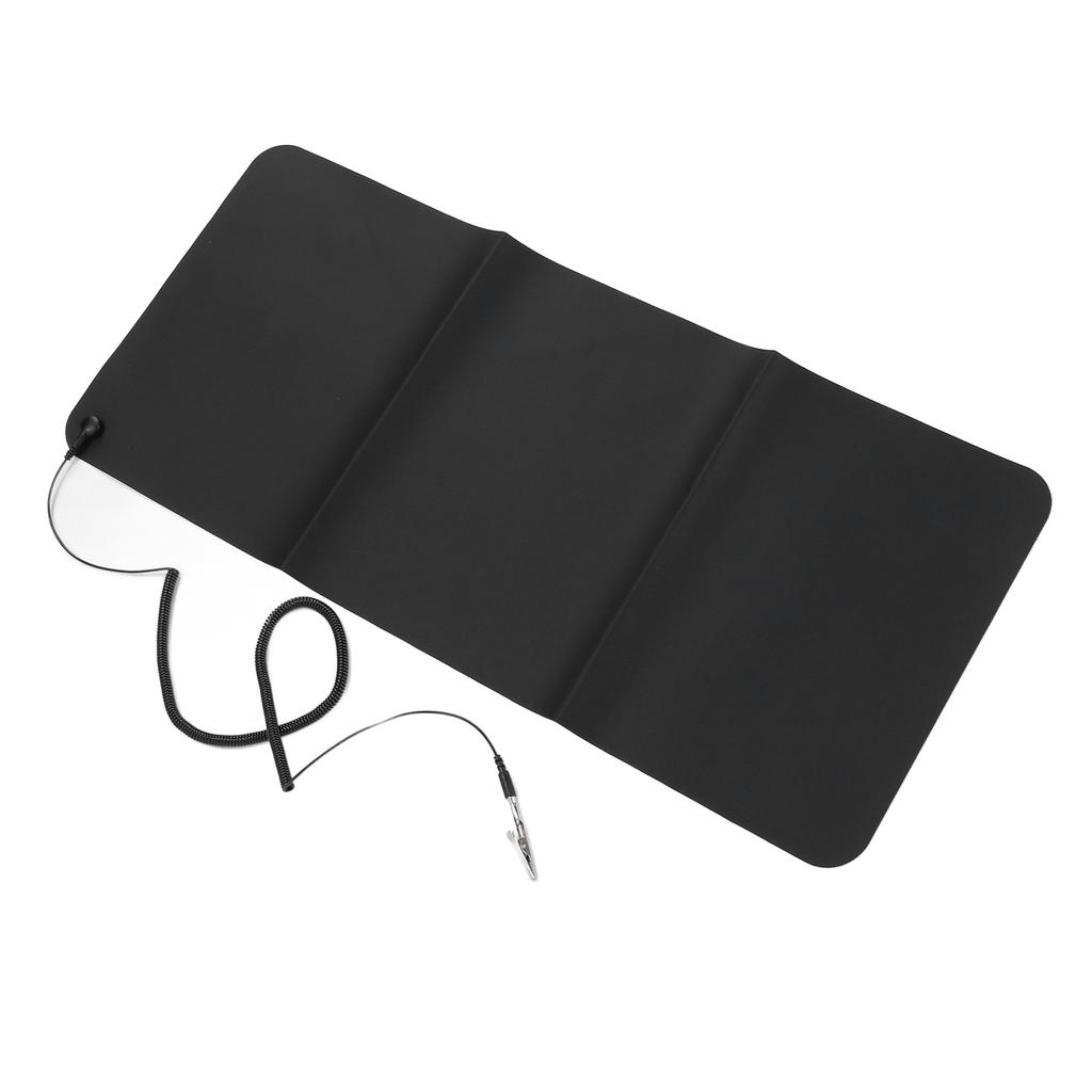 Ground Mat Anxiety Relief Mouse Pad Foot Pad Breathable Eliminate Static PU Grounding Earthing Pad with Cable 30x68cm