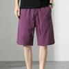 Taglie Forti 6XL-12XL Moda Estiva Pantaloncini Sportivi Neri da Uomo Abbigliamento Vita Elastica Casual Traspiranti Pantaloncini Oversize