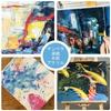Leinwandplatte F6 9 Leinwand Ölgemälde Leinwand Dicke Leinwand Acryl Aquarell Ölgemälde Kunstbedarf Stück/Set 30,45cm40,64cm