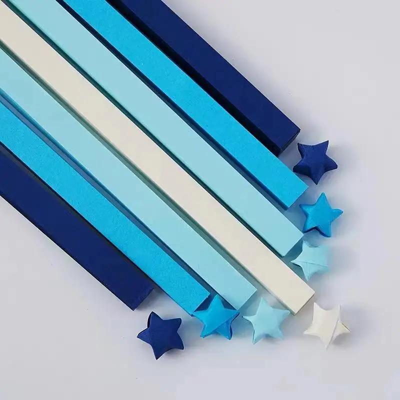 540Pcs Animation Lucky Star Decoration Paper Vivid Paper Stars Origami Diy Arts Origami Paper Strips Fold Hand Crafts Toys