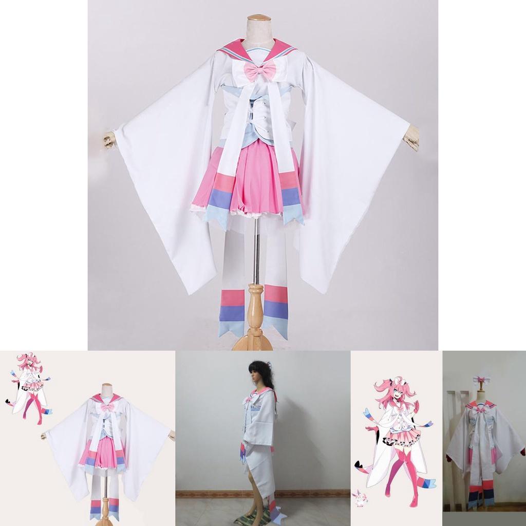 Elegant Sylveon Dress Uniform Cosplay Costume For Women With Exquisite Workmanship