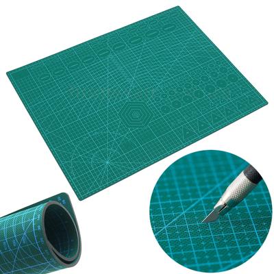 Tapete de corte A2 de PVC de 5 capas, doble cara, autocurativo, 60x45cm, 1 ud.