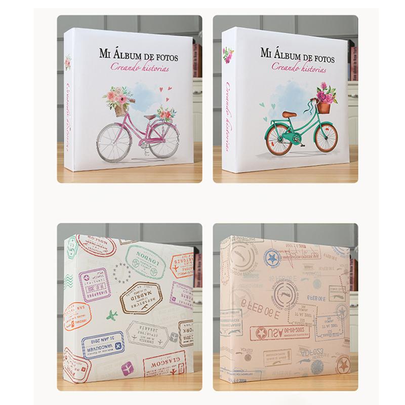 Can Book Handwritten Album Flat Back Paper Core Bag Baby Growth Photo Storage