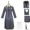 Wednesday Addams School Uniform Cosplay Costume for Halloween