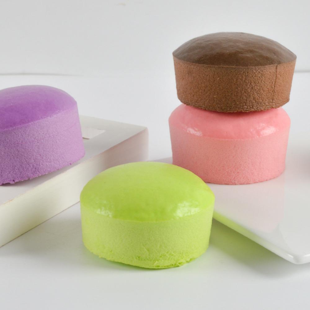 Mięciutki symulowany tort do ściskania, miękka zabawka antystresowa, powoli wracająca do kształtu, sensoryczna zabawka typu fidget na lęk, ADHD, autyzm, prezenty dla dzieci i dorosłych