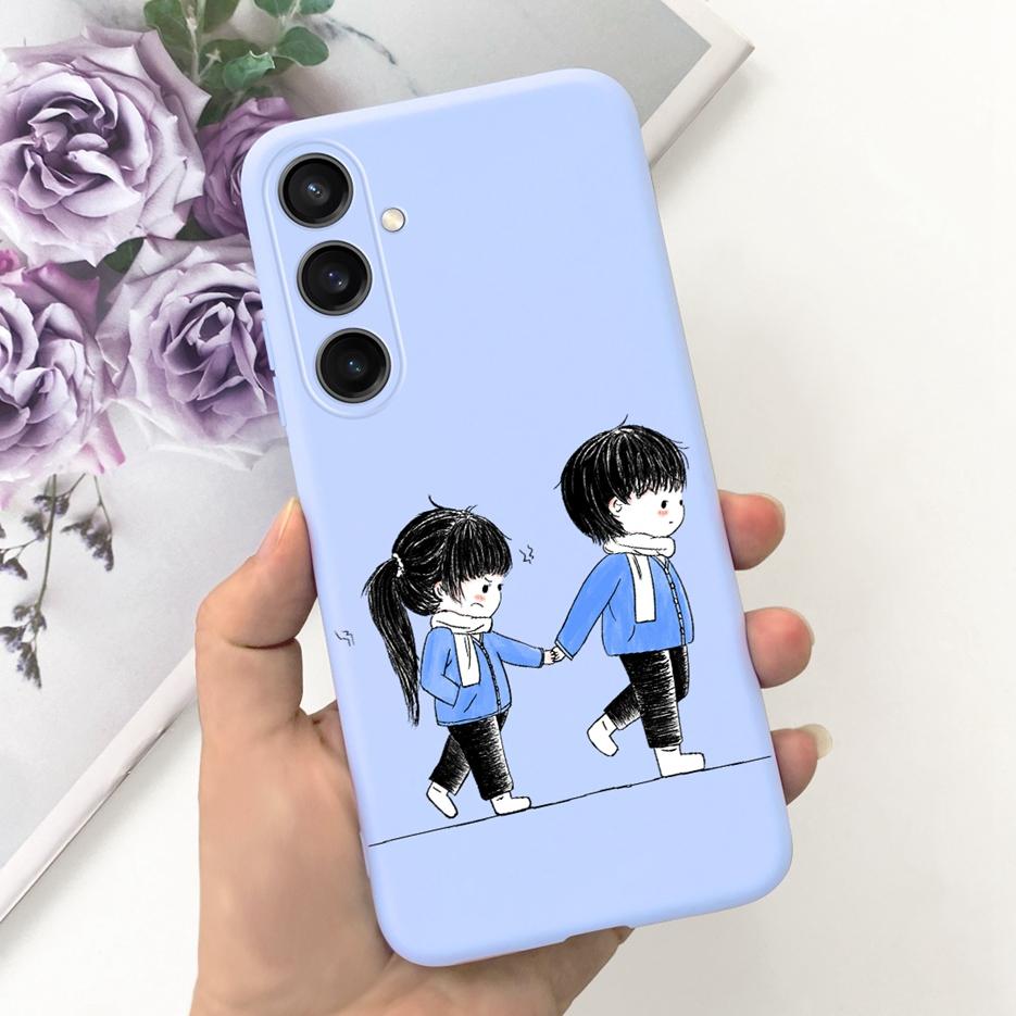 For Samsung Galaxy A55 Case A15 A25 A35 5G Stylish Candy Painted Cover Soft TPU Phone Case For Samsung A15 Galaxy A25 2023 Shell