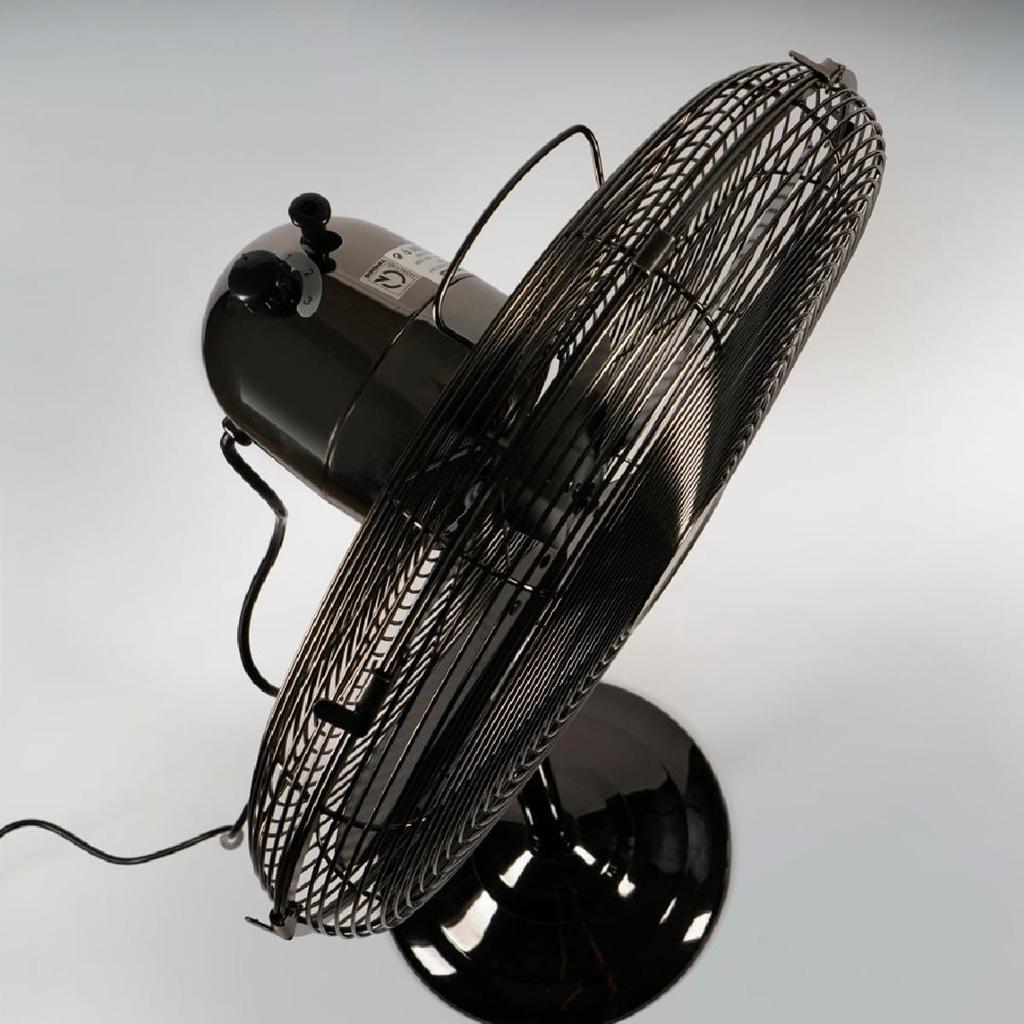 Wentylator podłogowy 40cm 50W metalowy retro look TIROSS TS-958