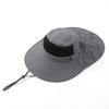 Sunblock Outdoor Hat (Gray) Hiking Outdoor Fishing Hat