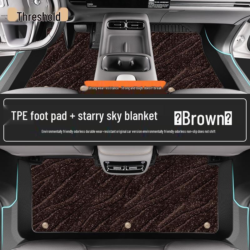 Zeekr X 2026 Full Coverage TPE Car Floor Mats - Custom Fit Carpet Accessories