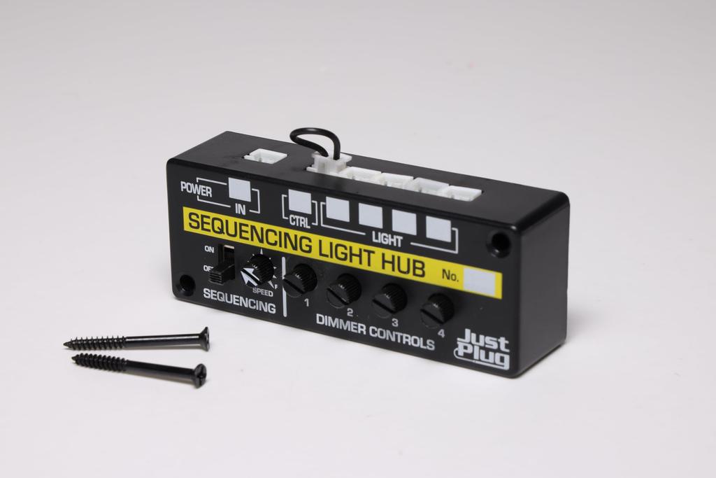 KATO Just Plug Flashing Light Hub Model Train Supplies 24-603