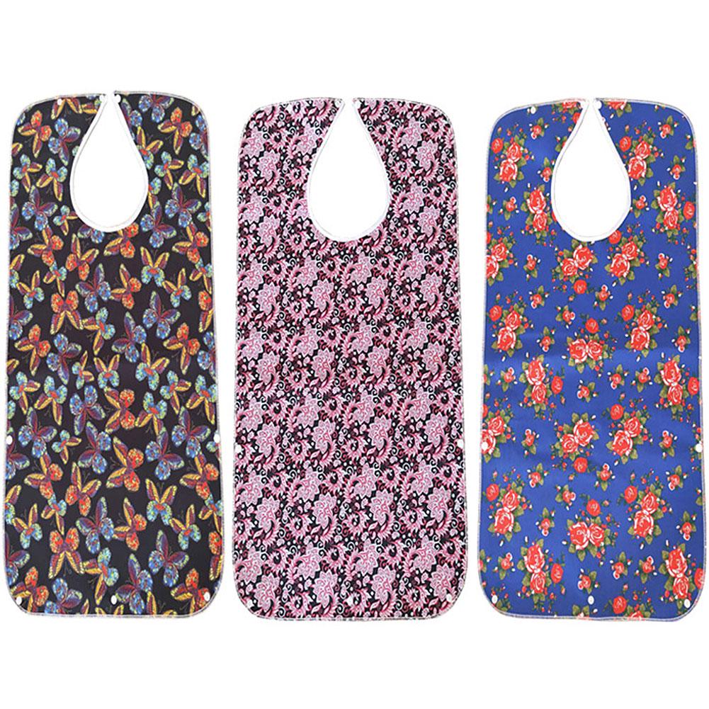 78x44cm Lätzchenschoner Einfaches An-/Ausziehen Erwachsenen-Schürze Essen