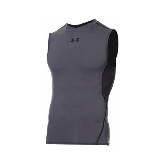 [Under Armor] Training Base Layer UA Heat Gear Armor Sleeveless Shirt Men s