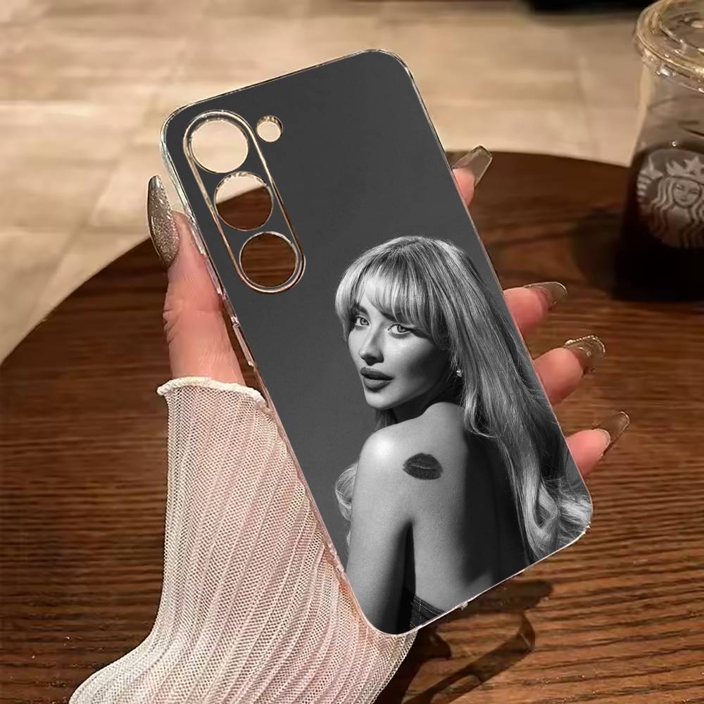 Singer S-Sabrina C-Carpenter Phone Case For Samsung Galaxy A71,A70,A52,A51,A40,A30 Transparent Cover
