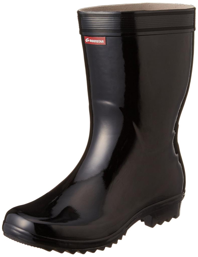 Rain Bester Sole 2E [Moonstar] Boots, L-shaped 03, Black, 27.0 Cm,