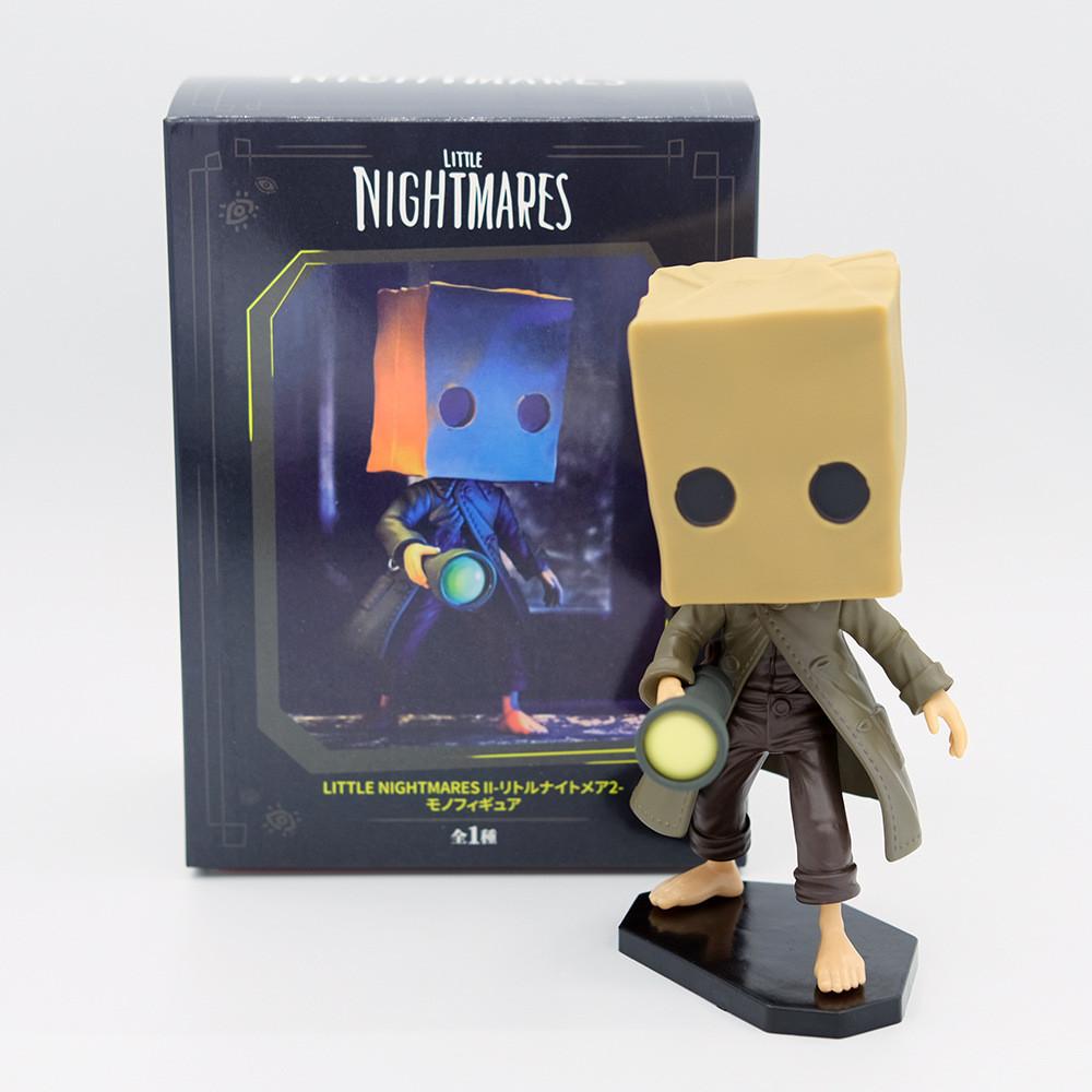 Atemberaubende Little Nightmares Sechs und Mono Actionfiguren PVC Sammlerstücke für Halloween