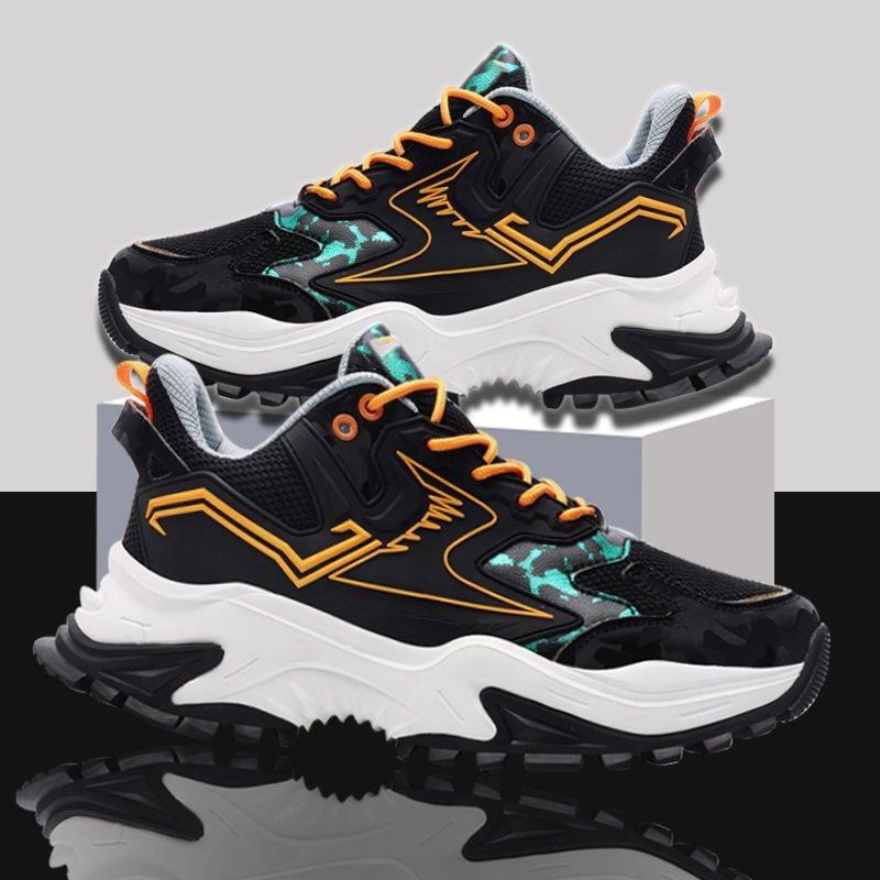 

Men New Sneakers Mens Breathable Running Sports Shoes Summer Non-slip Wear-resistant Hiking Shoes High Quality Men Shoes Fashion 39 чёрный