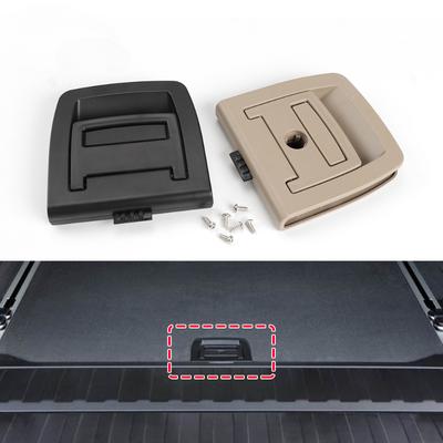 1pc Trunk Tail Cover Bottom Plate Mat Floor Carpet Handle Auto Accessories For BMW 2002-2019 E70 X5 E71 E60 F15 F16 Spare Tire Cover Lock E71 X6