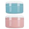 Baby Soft Face Body Cosmetic Puder Puff Pudr Pudr Sponge Box Pouzdro