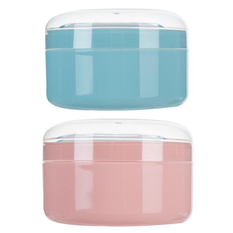 Baby Soft Face Body Cosmetic Puder Puff Pudr Pudr Sponge Box Pouzdro