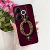 For Itel A80 Case A671L A671LC Back Cover Luxury A Z Initial Letter Crown Soft Silicone Couple Phone Case For ItelA80 A 80 Shell