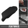 Car Center Console Seat Armrest Cover Interior Protective Lid Storage Covers Trim for Toyota CHR 2018-2023 Black