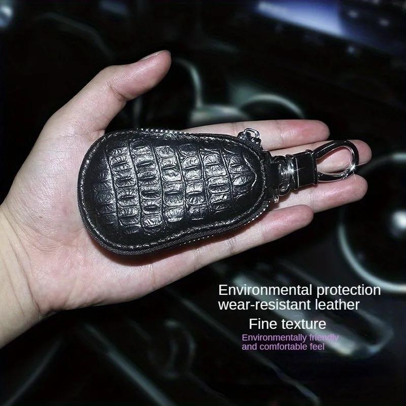 Carcasă pentru chei de mașină Camellia cu incrustație de diamante artificiale Husă de chei de mașină cu stras Husă universală de protecție a cheilor