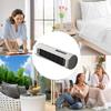 Bladeless Design USB Rechargeable Fan Leafless Design Portable Air Cooler for 5V/2A 3000mAh Desktop