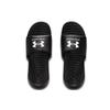 Under Armour Ansa Fixed Slide 'Black White' 3023761-004