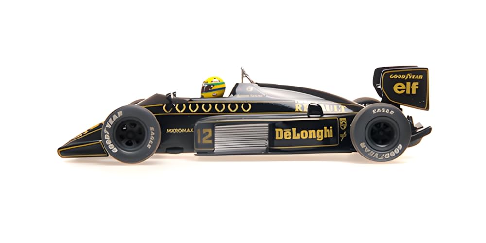 Minichamps Scale Lotus F1 98T Renault 1986 Ayrton Senna Weathered Edition 1/43 #12