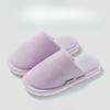 New Style of Women's Indoor Home Slippers, Thickened Anti-slip Couple Plush Cotton Shoes
