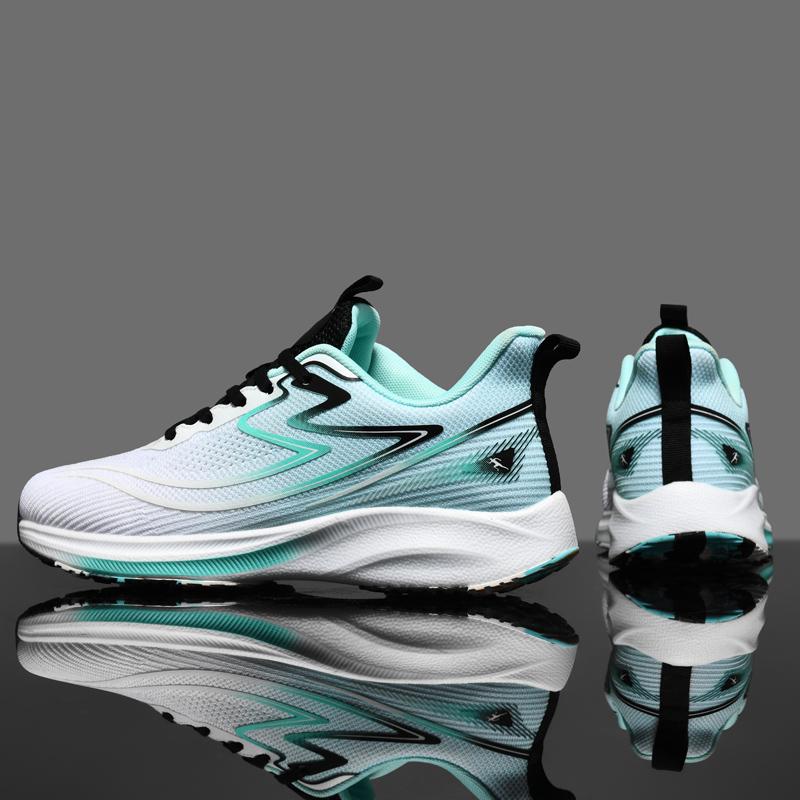Men Sports Running Shoes Casual Marathon Breathable Lightweight Women's Comfortable Athletic Nonskid Walking Sneakers Outdoors