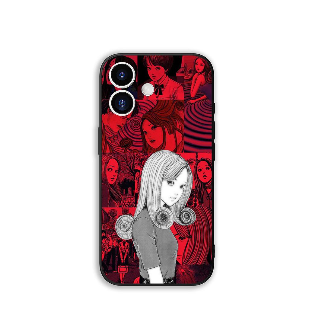 For Samsung Galaxy A36 A17 A26 A07 A35 A54 A53 A13 A33 A34 S8 S9 S20 S21 FE S10 Plus Phone Cover Case Junji Tomie Ito Poster