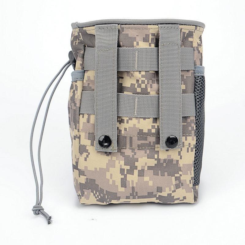 Molle Magazine Dump Drop Pouch Outdoor Hiking Hunting Accesssories Recovery Waist Pack Utility EDC Tool Bag Ammo Mag Pouches