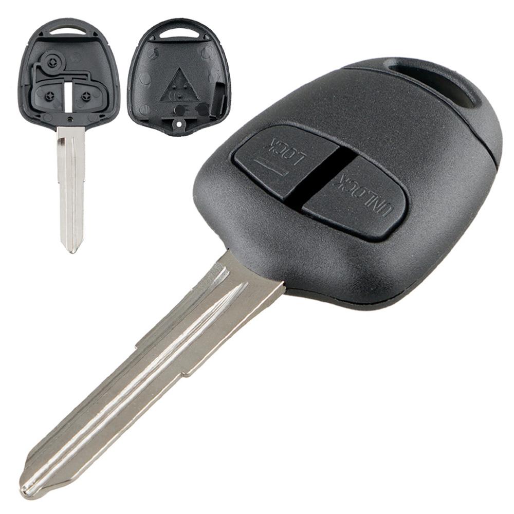 Car Key Case Auto Car 2 Buttons Car Remote Key Shell Case With Mit11 Blade Fit For Mitsubishi Lancer Iv V Vi Vii Viii Ix Ct9A
