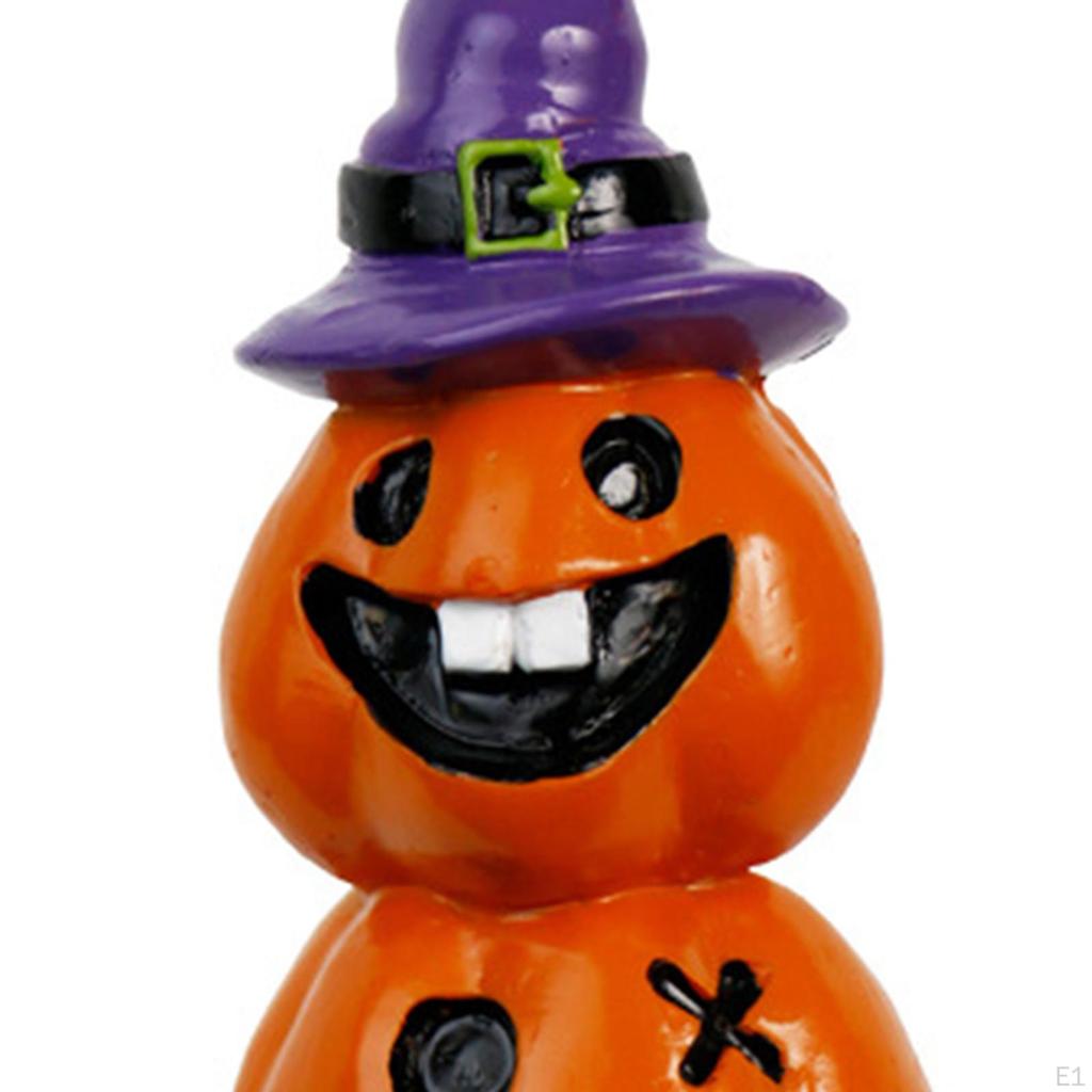 Halloween Kürbis Dekoration Dekorative Statue Harz Tisch Mittelstück Ornament Tischplatte für Zuhause