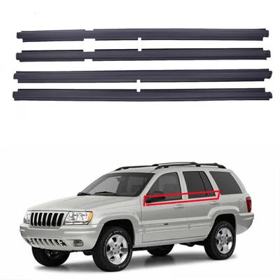 Jeep Grand Cherokee 1999-2004 Door Window Weatherstrip Seal Trim