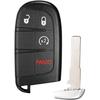 Key Fob Replacement Fits for Jeep Compass 2017 2018 2019 2020 2021 2022 2023 Smart Proximity Keyless Entry Remote Control 433 Mhz FCC:M3N-40821302