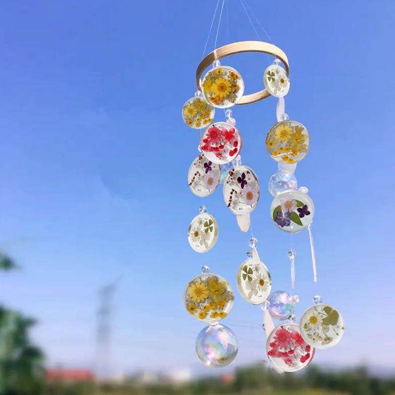 WTEMPO Kreative DIY Silikonformen Runde Form Windspiel Anhänger Armband Schmuck Handwerk Herstellung Formen Feiertag Besondere Geschenke