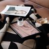 Luxury Wooden Storage Tray Retro Jewelry Perfume Tray Living Room Kitchen Organizer Plate Multifunction Removable Trays Decor