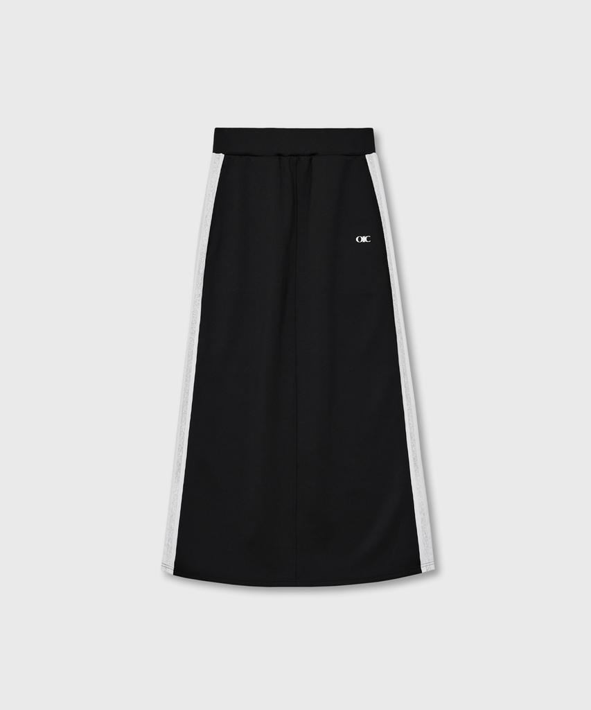 OIOI COLLECTION New Normal Jersey Skirt_Black