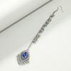 Ethnic Style Vintage Hollow - Out Rhinestone Necklace and Earrings Set for Women , Fashionable and Simple Exaggerated Je