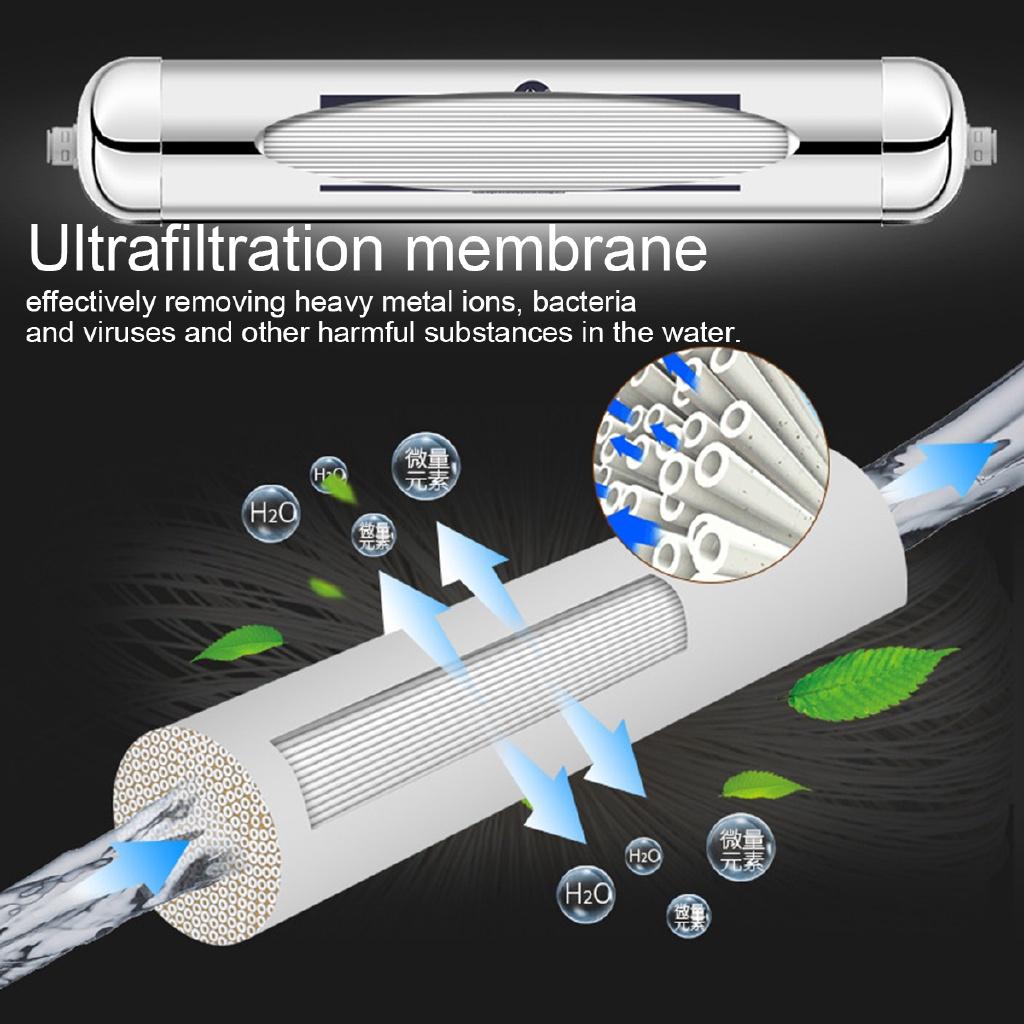 Küche 5 Stufen Haushaltsarmatur Heim Wasserreiniger Edelstahl Wasserreiniger Direkt Trinkwasserfiltersystem